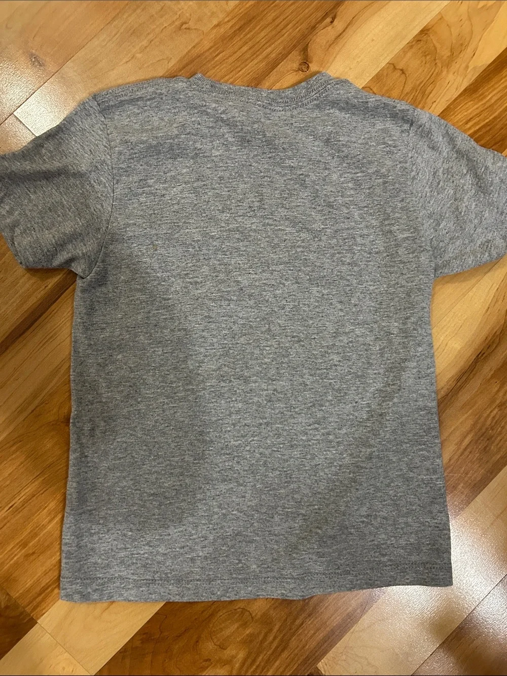 Super Mario Character Graphic Tee - Gray with Multicolor Print Kids XS